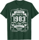 Vintage 1983 42yr 42nd Birthday Gifts 42 Years Old T-Shirt - T-Shirt | Forest