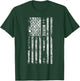 Vintage American Flag Nurse T-Shirt - T-Shirt | Forest