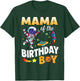 Mama of The Birthday Boy Space Astronaut Birthday Family T-Shirt - T-Shirt | Forest
