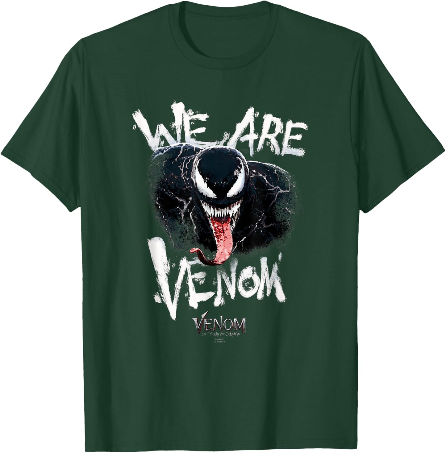 Marvel Venom: Let There Be Carnage We are Venom Close Up Small T-Shirt - T-Shirt | Forest