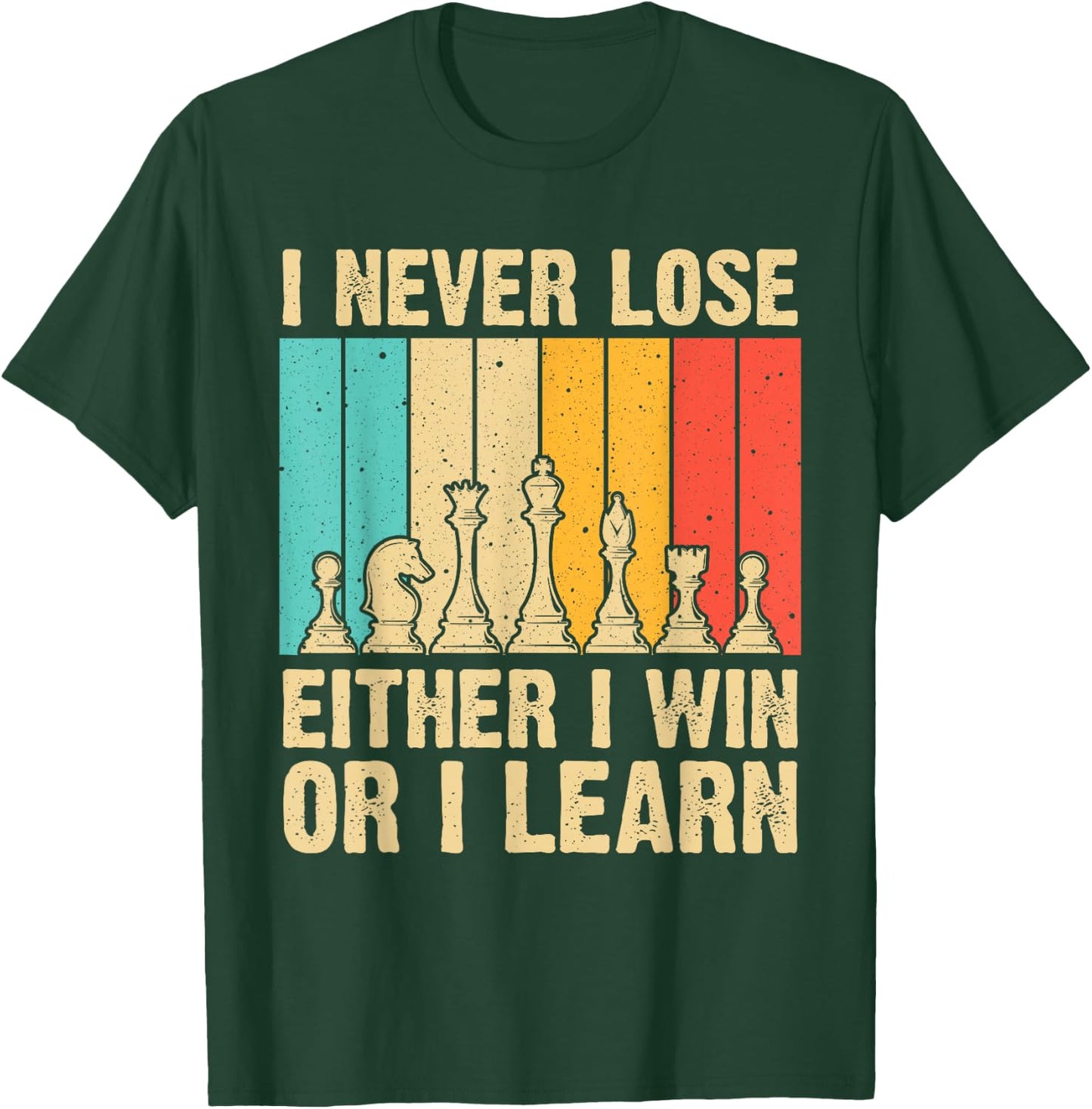 Cool Chess Lover Art Women Kid Novelty Chess Player T-Shirt - T-Shirt | Forest