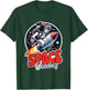Vintage Space Cowboy Astronaut with Rocket For Boys & Girls T-Shirt - T-Shirt | Forest