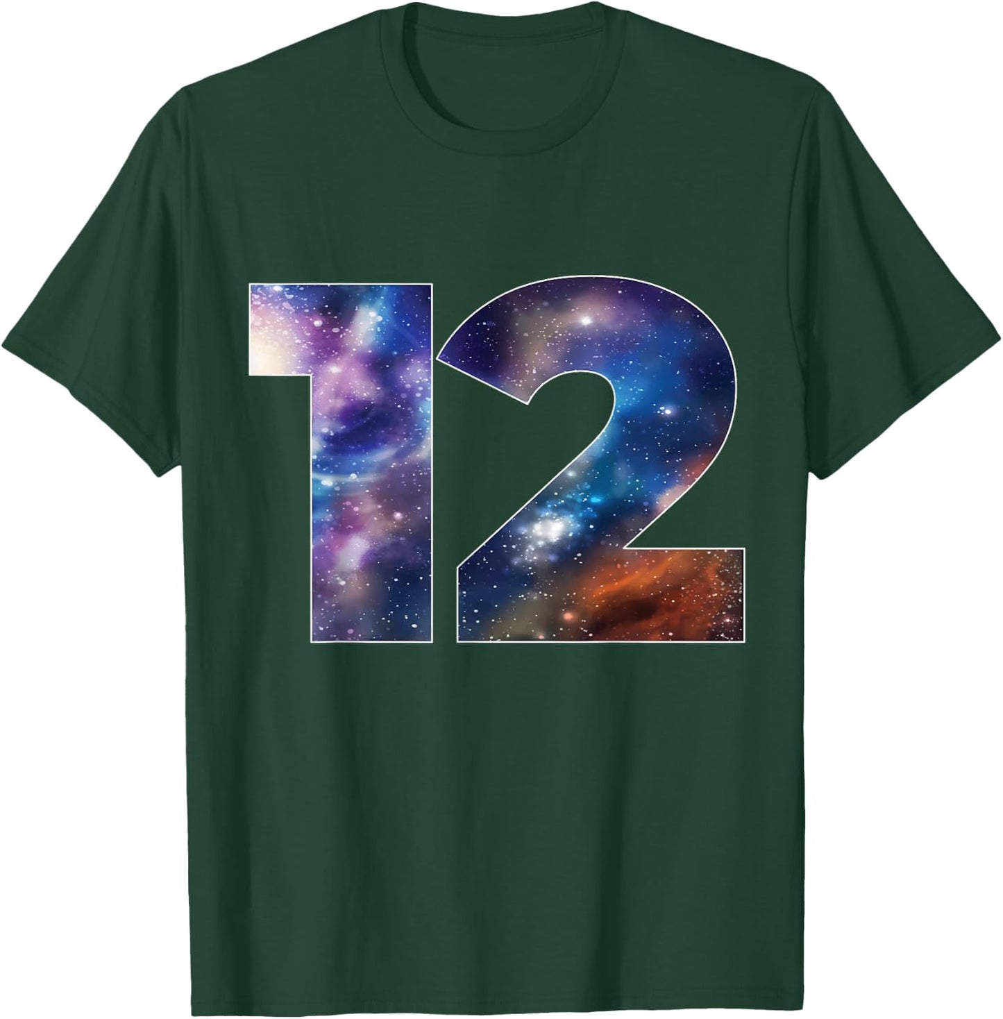 Galaxy 12 Year Old 12th Birthday Space Themed Astronaut Boy T-Shirt - T-Shirt | Forest