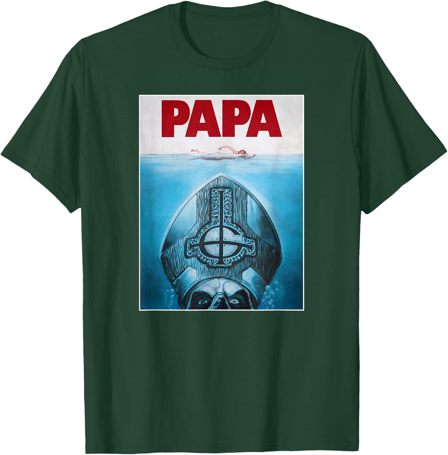 Ghost - Dad Poster T-Shirt - T-Shirt | Forest