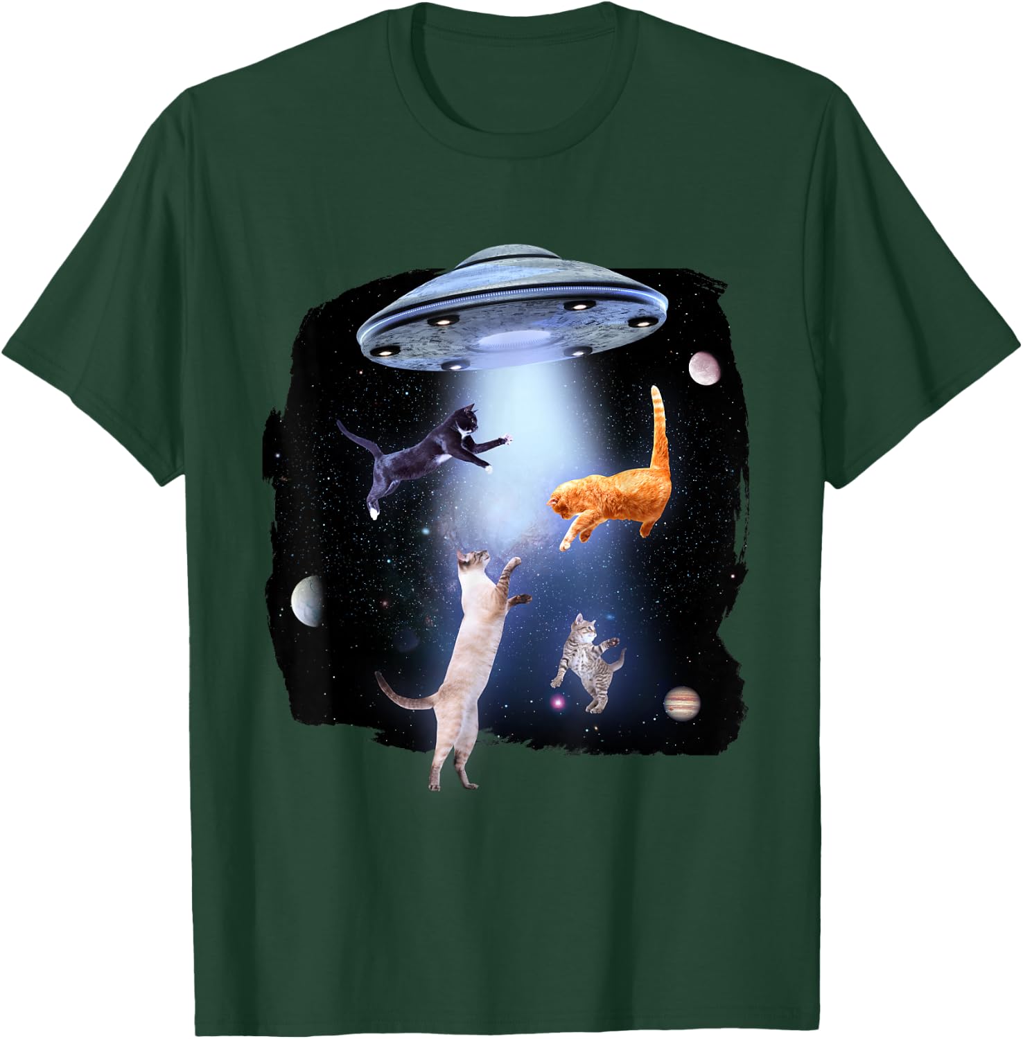 Cat Funny Cat Design T-Shirt - T-Shirt | Forest