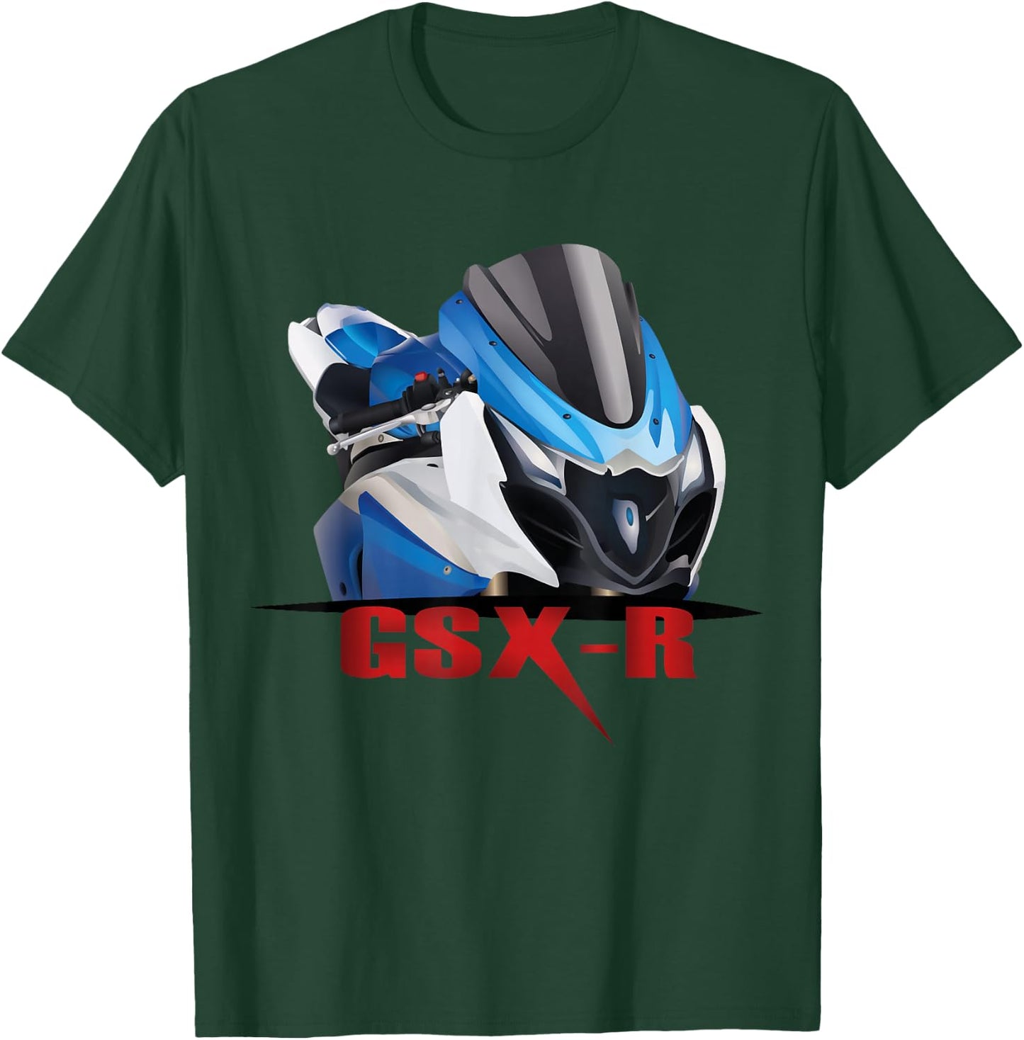 GSXR sportbike motorcycle gixxer T-Shirt - T-Shirt | Forest