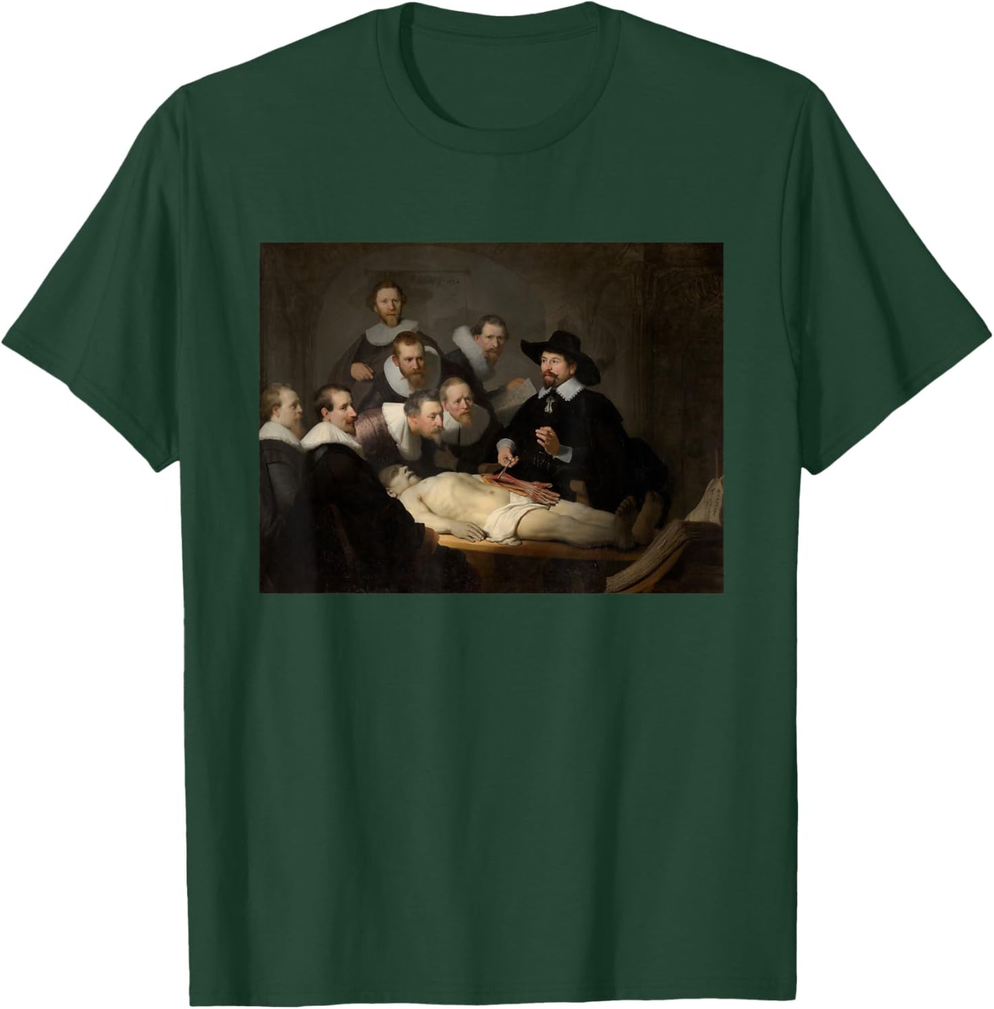 Rembrandt van Rijn's The Anatomy Lesson of Dr. Nicolaes Tulp T-Shirt - T-Shirt | Forest
