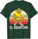 Bigfoot El Squatcho Cinco de Mayo Mexican Poncho Sombrero T-Shirt - T-Shirt | Forest