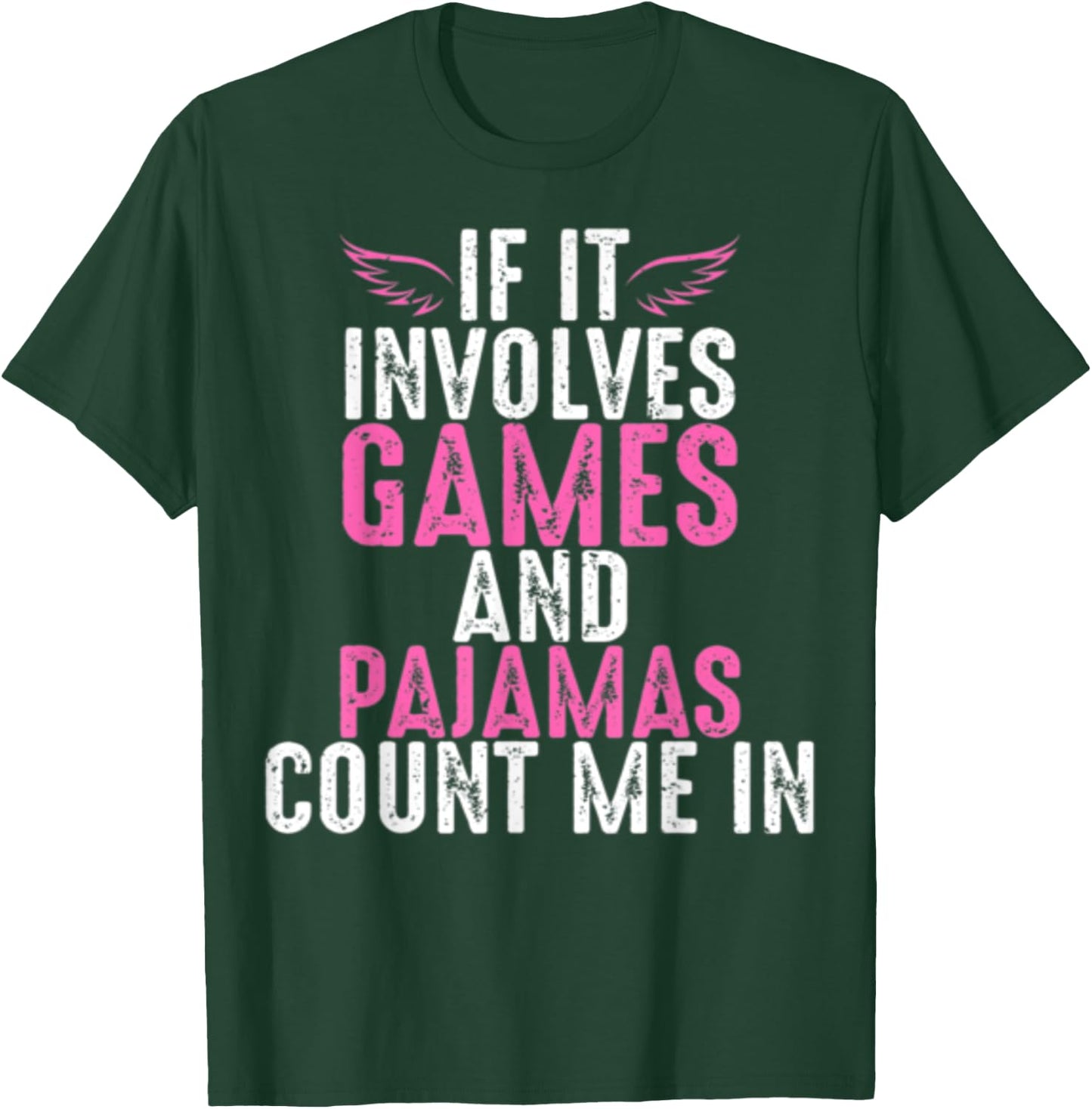 Funny Board Games And Pajamas T-Shirt - T-Shirt | Forest