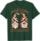Cute Coffee Gnomes Who Loves Coffee & Gnomies T-Shirt - T-Shirt | Forest