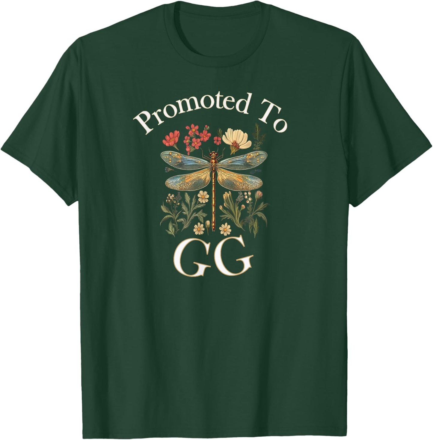 GG Shirt Promoted To GiGi GG Great Grandmother Gift T-Shirt - T-Shirt | Forest