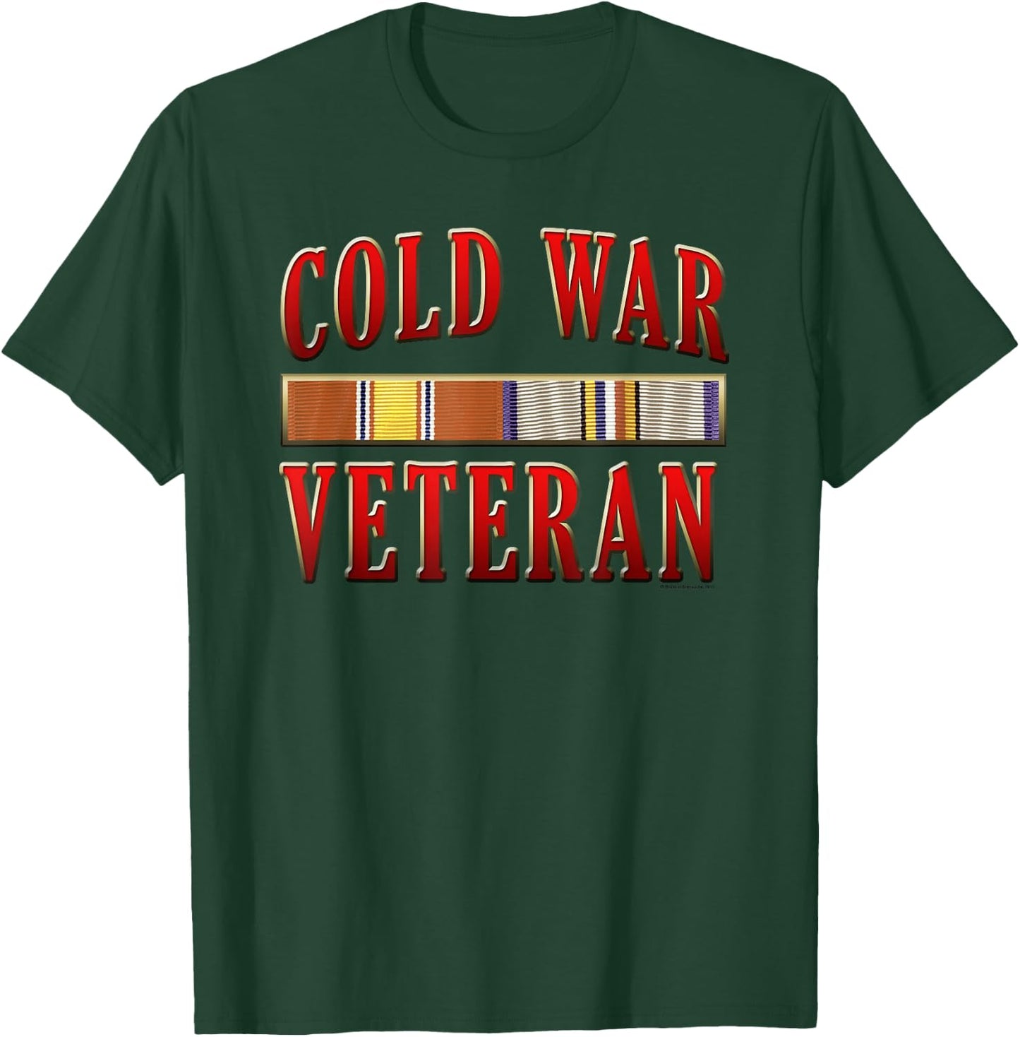 Cold War Veteran T-Shirt - T-Shirt | Forest