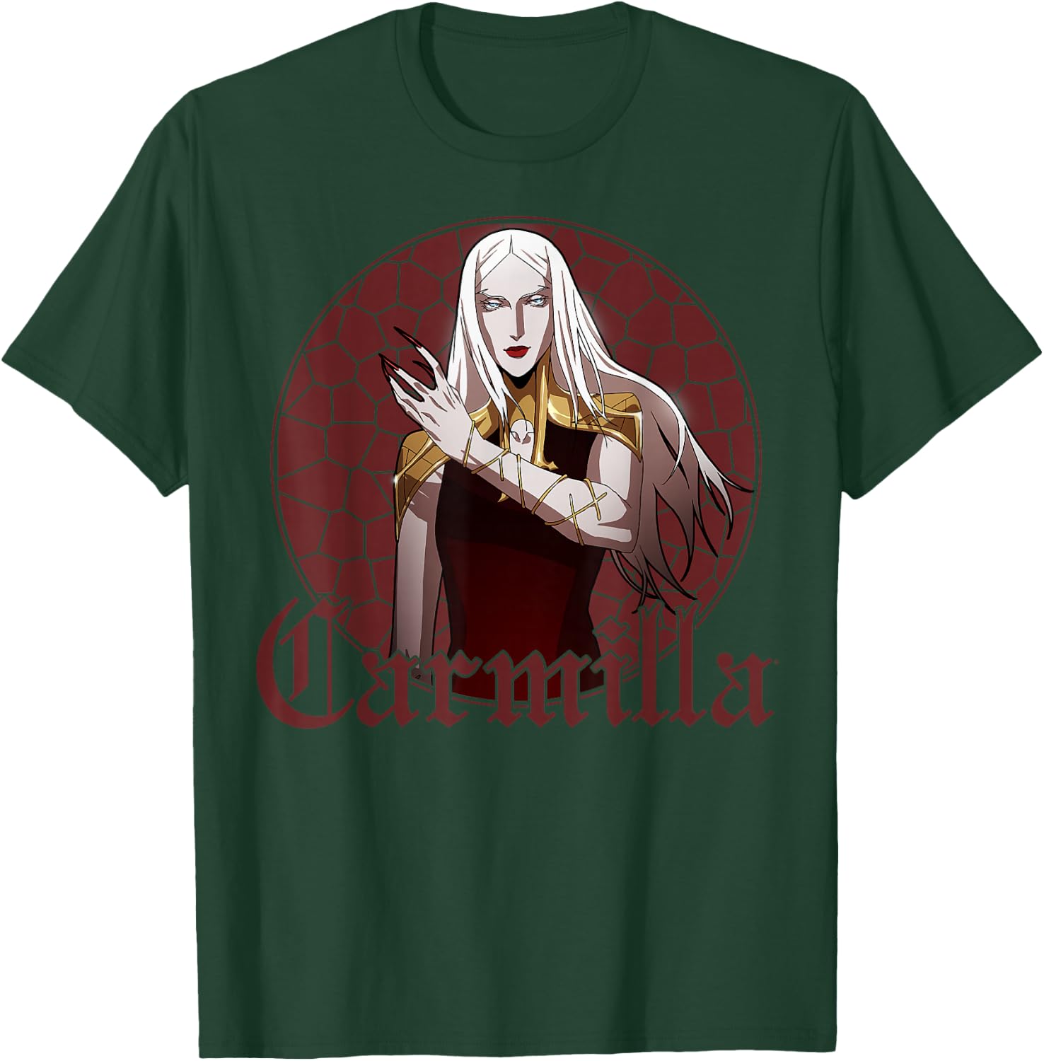 Netflix Castlevania Carmilla Portrait T-Shirt - T-Shirt | Forest