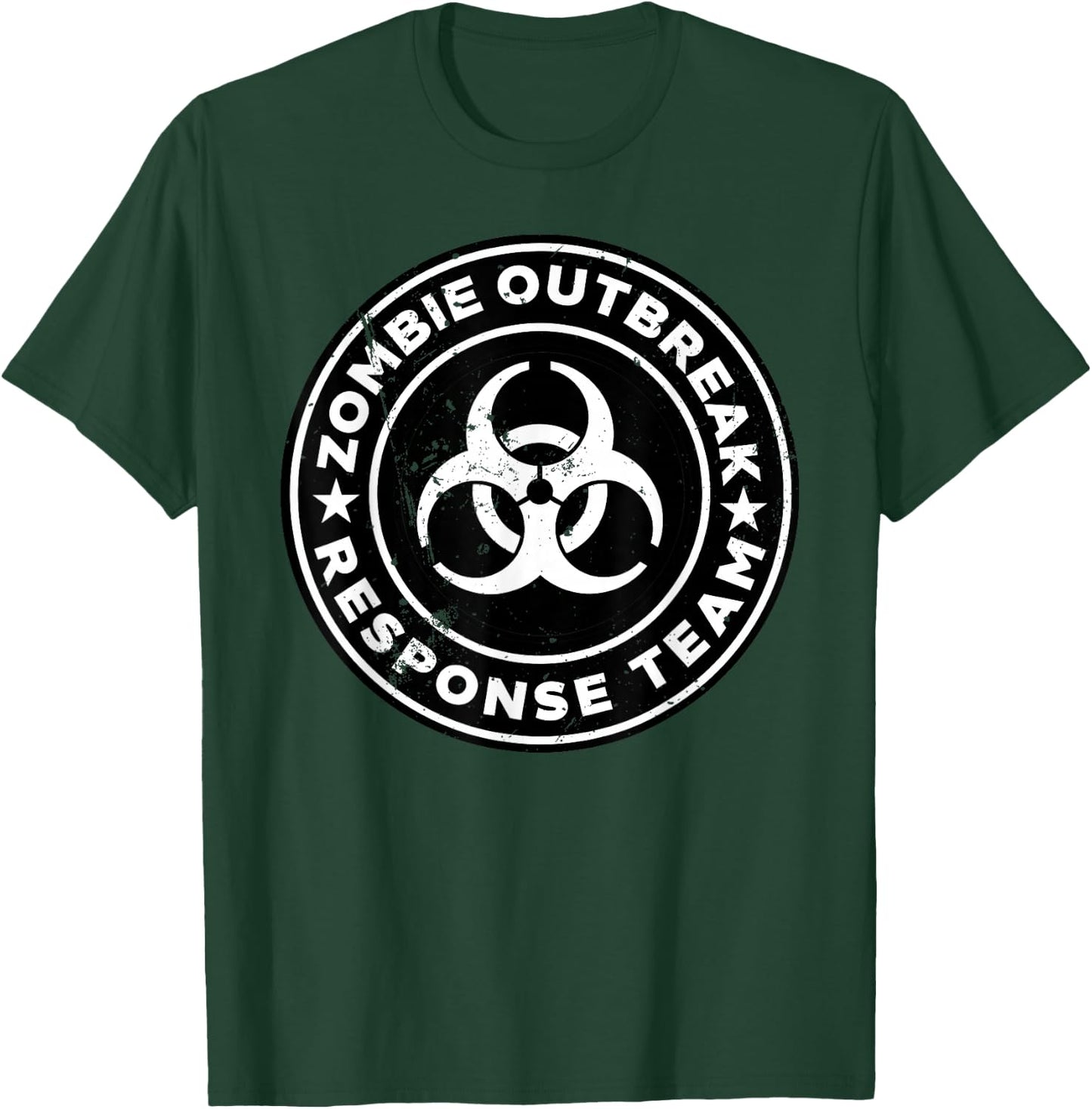 Zombie Outbreak Response Team funny Zombie Apocalypse T-Shirt - T-Shirt | Forest