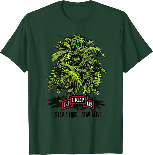 American Marauder: Stay a LRRP, Stay Alive T-Shirt - T-Shirt | Forest