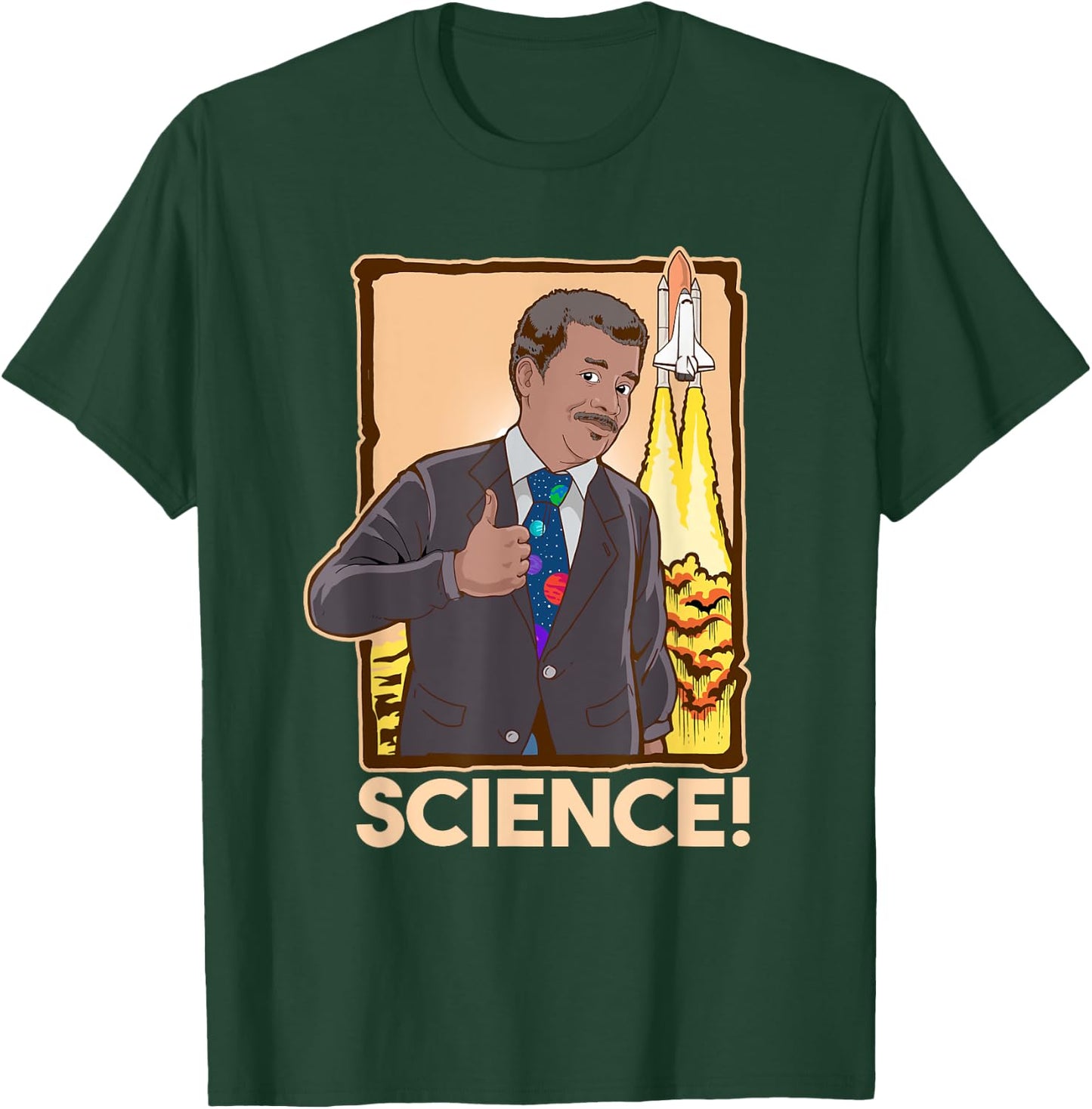 Neil deGrasse Tyson Science T-Shirt - T-Shirt | Forest