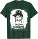 Skin Cancer Warrior Bleached Messy Bun Survivor Believe T-Shirt - T-Shirt | Forest