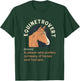 Equinetrovert Definition Equestrian Horse Lover T-Shirt - T-Shirt | Forest