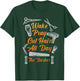 Barbers Christian Hairstylist Prayer hairdresser T-Shirt - T-Shirt | Forest