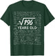 14 Birthday Boy Men Son Him Girl Funny Math 14th Birthday T-Shirt - T-Shirt | Forest