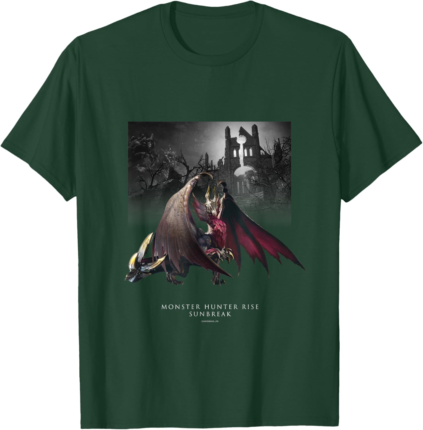 MONSTER HUNTER RISE:SUNBREAK Malzeno T-Shirt - T-Shirt | Forest