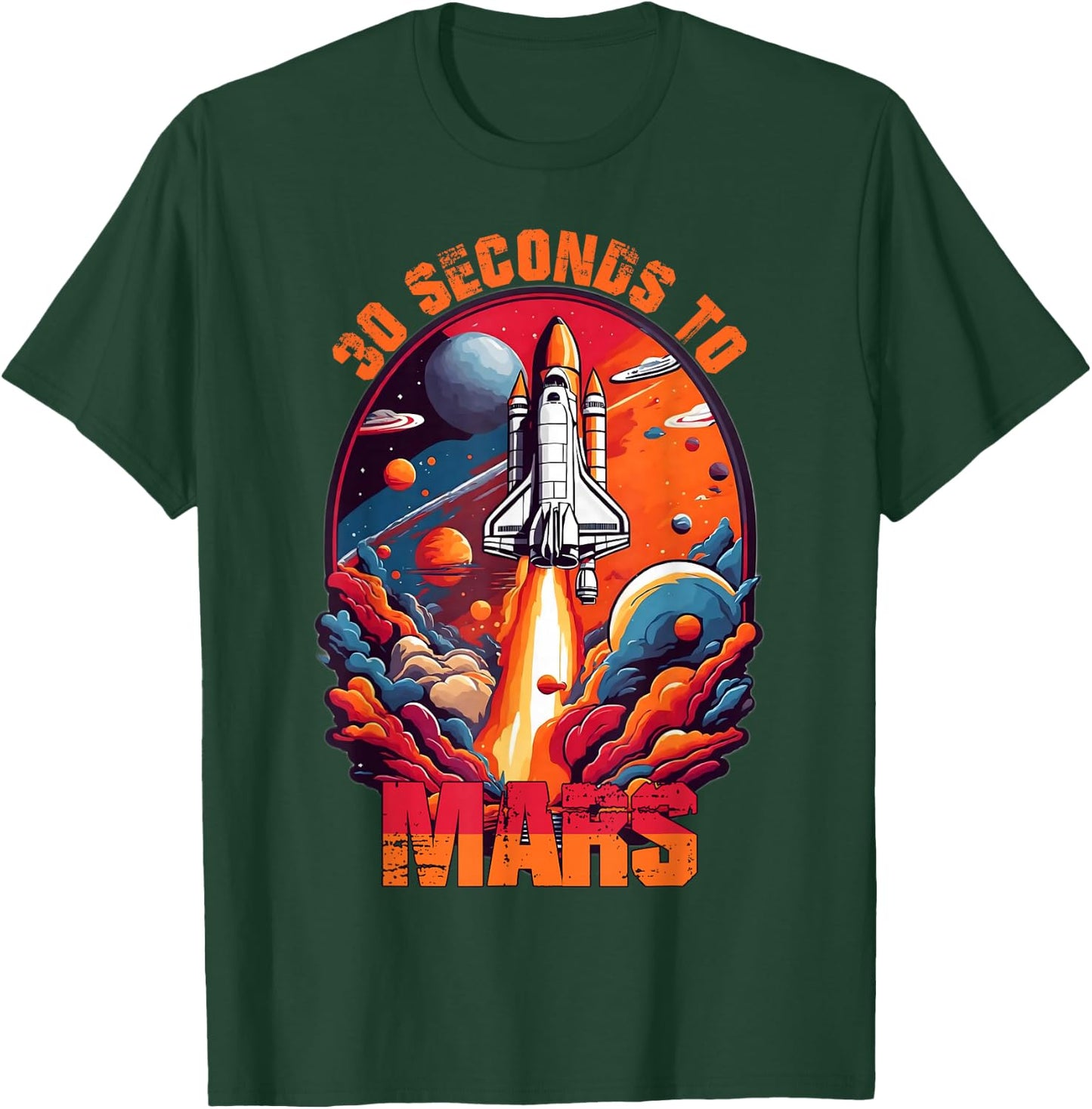 30 Seconds To Mars T-Shirt - T-Shirt | Forest