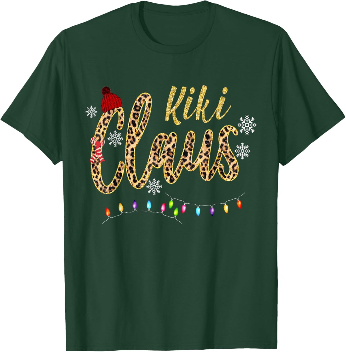 Kiki Claus - Christmas gift T-Shirt - T-Shirt | Forest