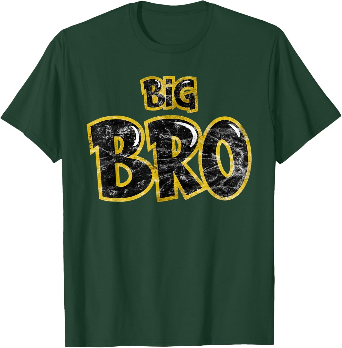 Big Bro Siblings Men Kids Adult Fraternity Frat Brother T-Shirt - T-Shirt | Forest