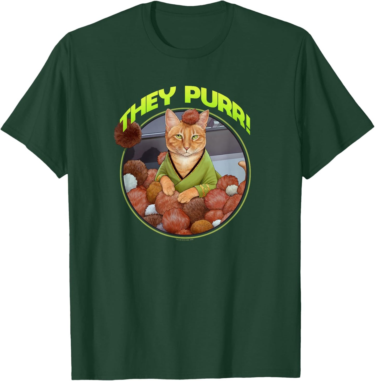 Star Trek They Purr T-Shirt - T-Shirt | Forest