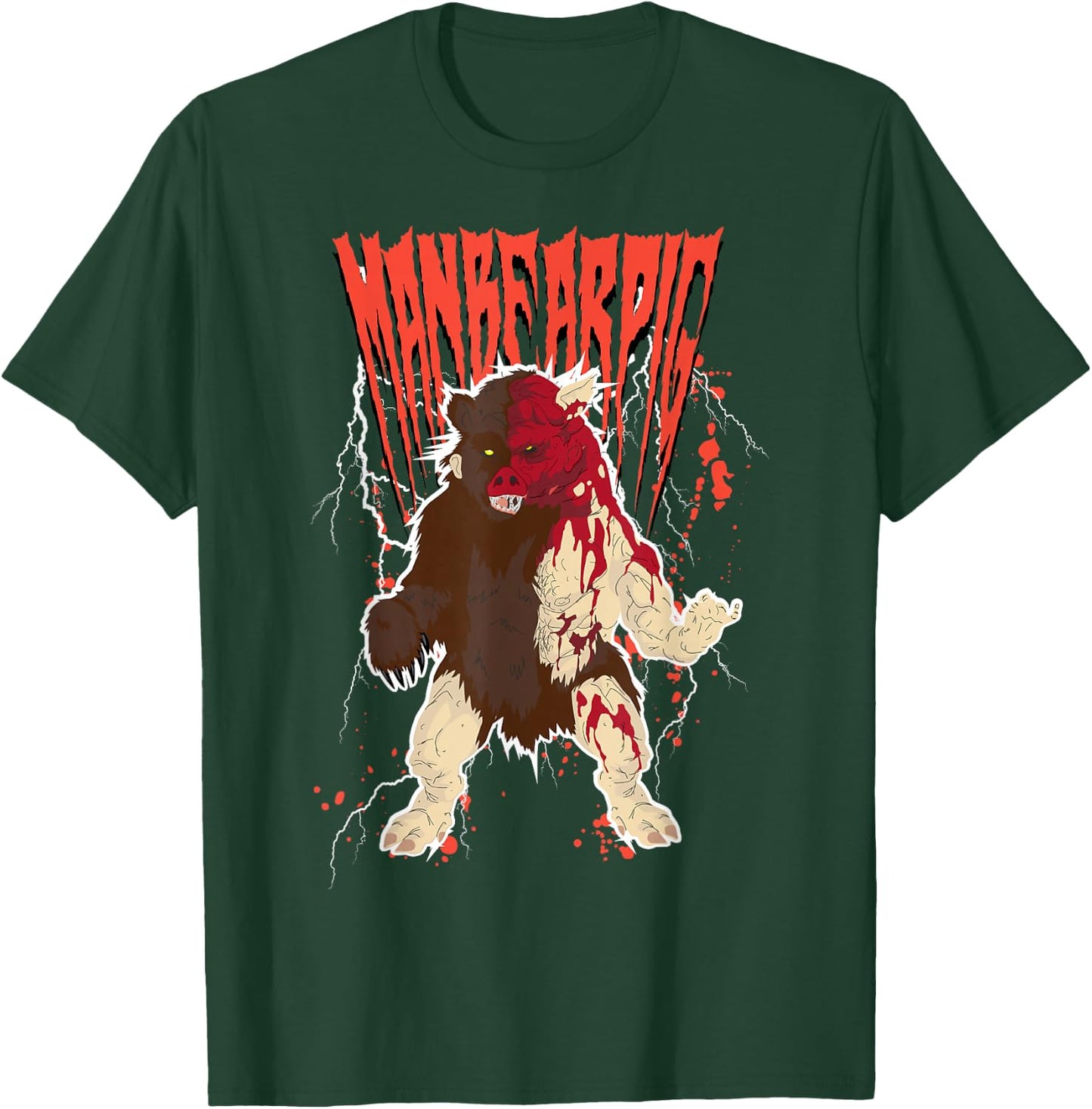South Park Man Bear Pig T-Shirt - T-Shirt | Forest