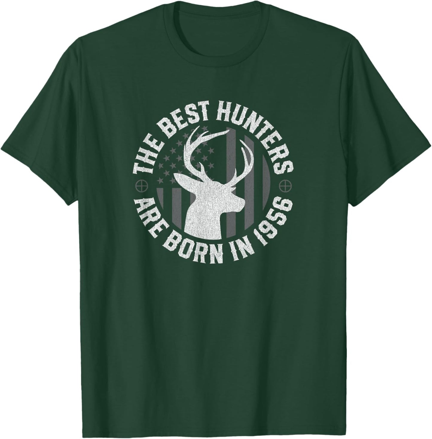 70 Year Old Deer Hunter Hunting 1956 70th Birthday T-Shirt - T-Shirt | Forest