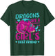 Dragons Are A Girl's Best Friend Dragon Girl T-Shirt - T-Shirt | Forest