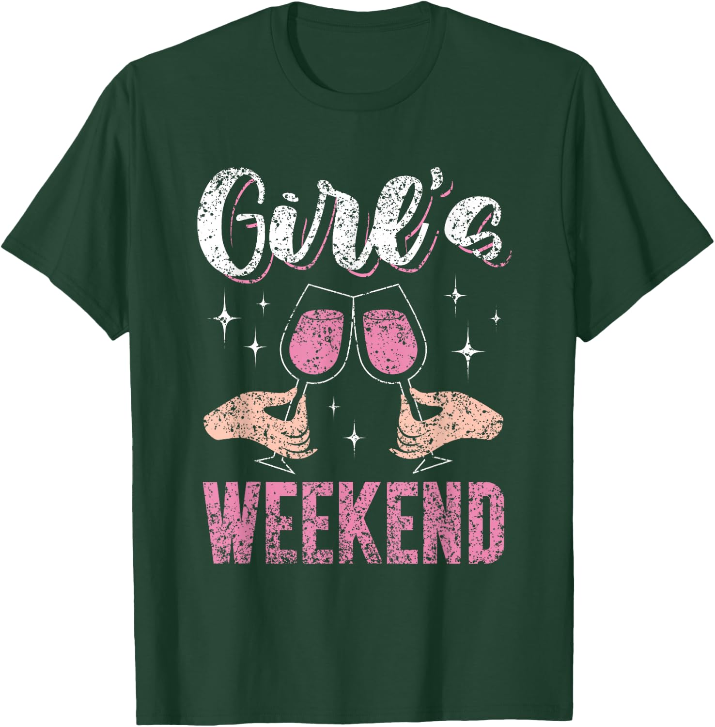 Girls' Weekend Cute Girls Trip T-Shirt - T-Shirt | Forest