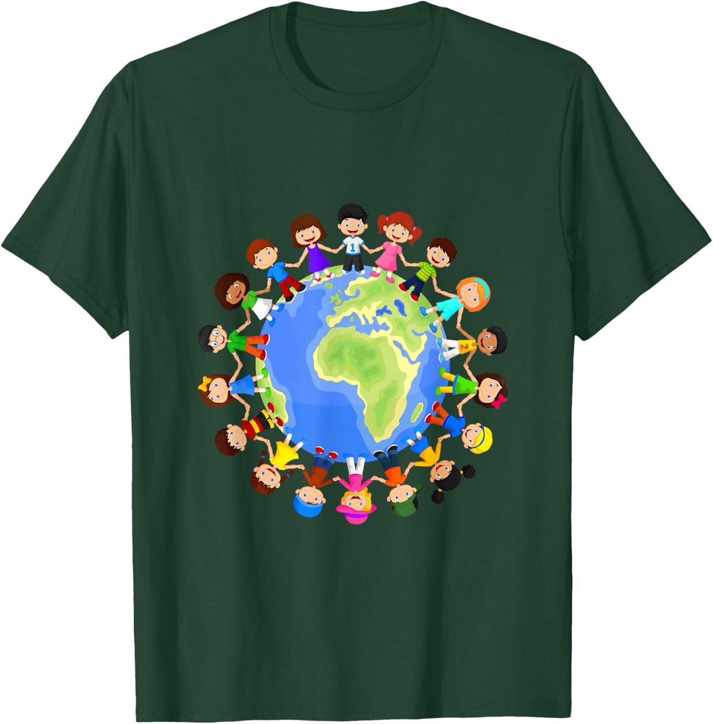 Earth Day Costume Kids Earth Day 2022 Men Youth Boys Girls T-Shirt - T-Shirt | Forest