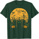 Black Cats Full Moon Halloween Animal Pet Men Women Kids T-Shirt - T-Shirt | Forest