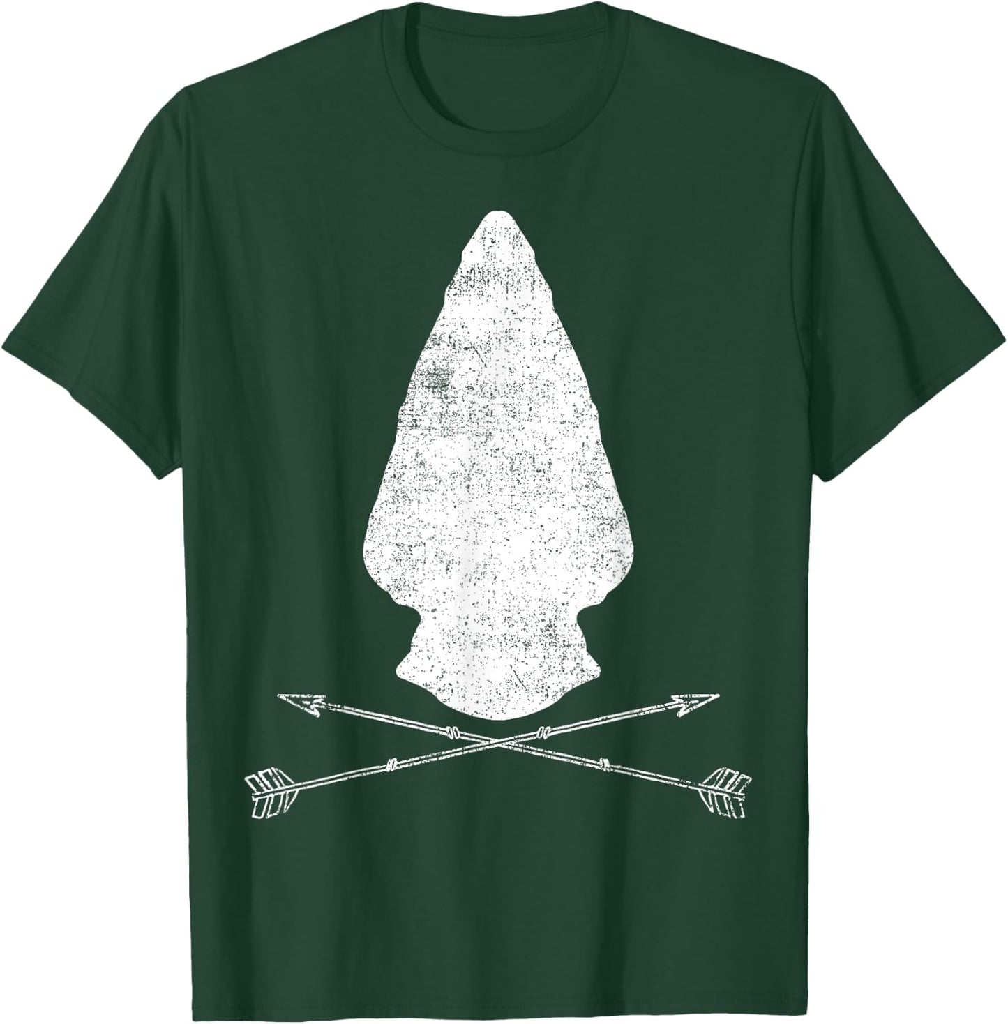 Arrowhead Artifact Arrowhead Hunter T-Shirt - T-Shirt | Forest