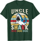 FAMILY 365 Fathers Day Funny Uncle Shark Relative Gift Men T-Shirt - T-Shirt | Forest