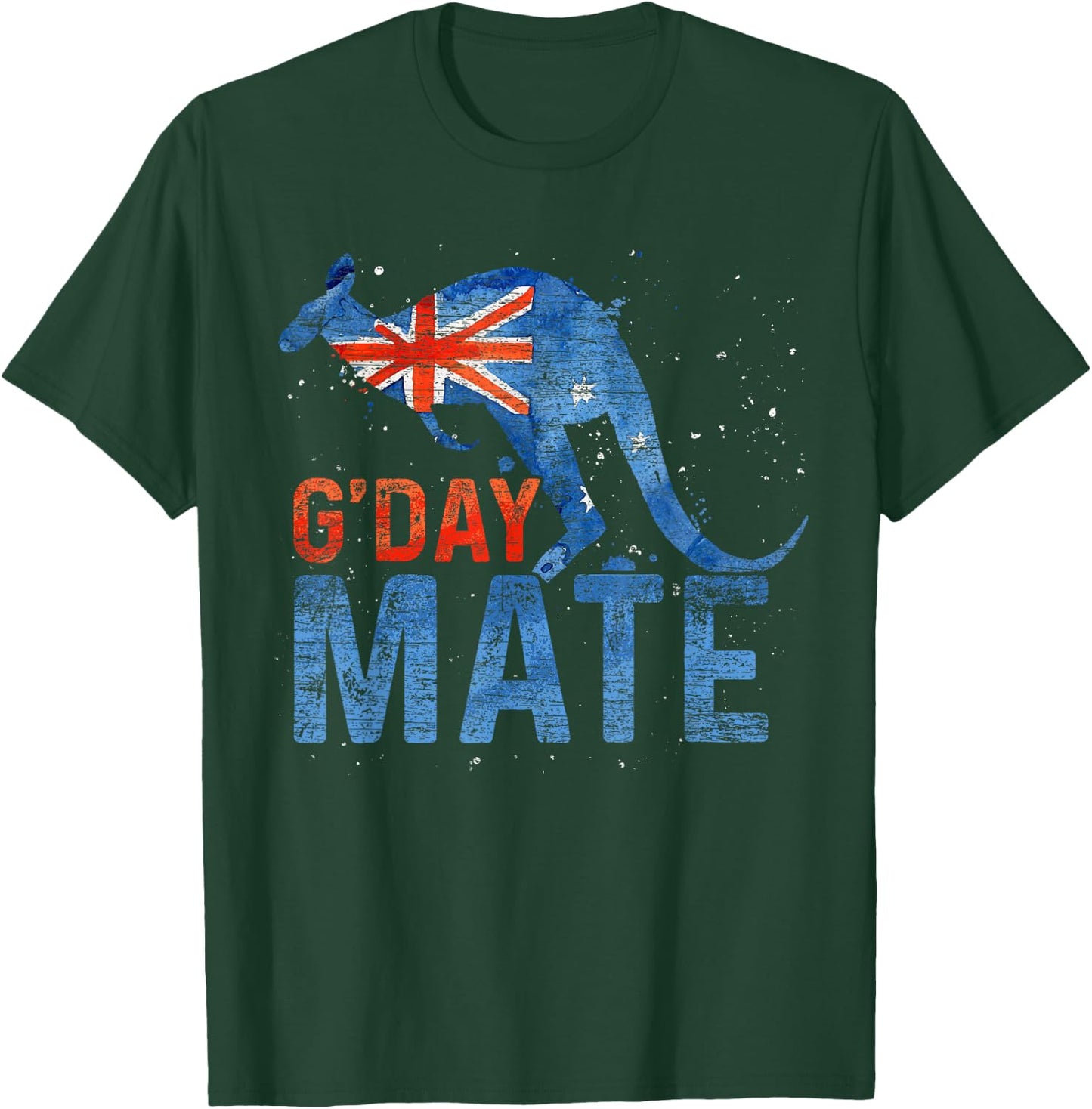 Guten Tag Mein Freund Kangaroo Animal Lover Australia T-Shirt - T-Shirt | Forest