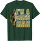 Bass Fishing Angling Mam Black Fish Fisherman Sport T-Shirt - T-Shirt | Forest
