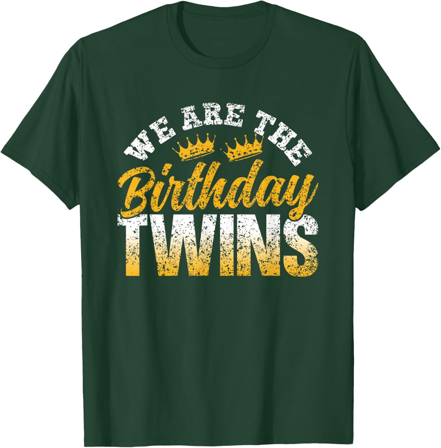 Wir Sind Die Geburtstagszwillinge Birthday Zwilling T-Shirt - T-Shirt | Forest