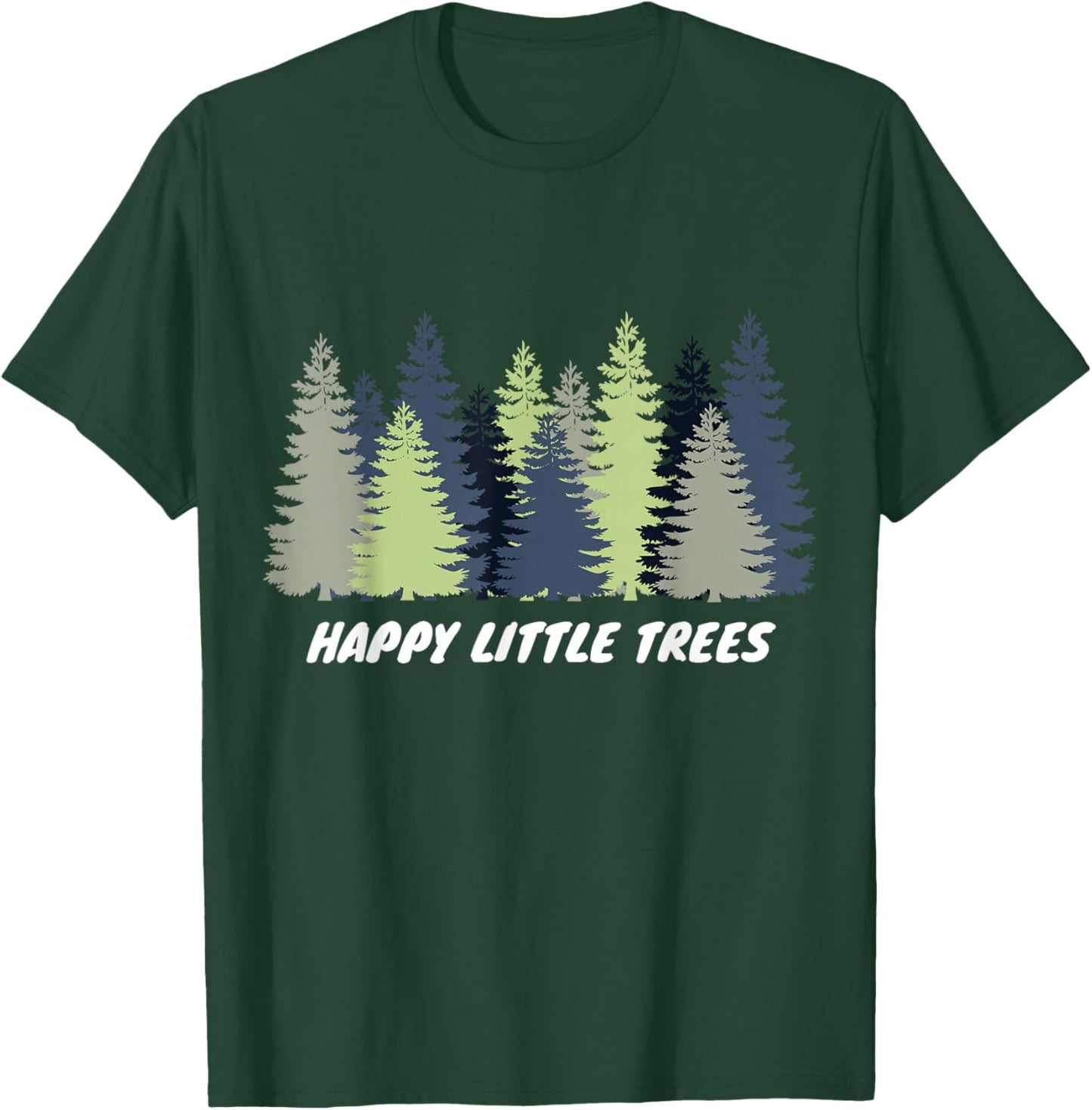 Happy Little Tree Earth Day Men Boy Kids Gift T-Shirt - T-Shirt | Forest