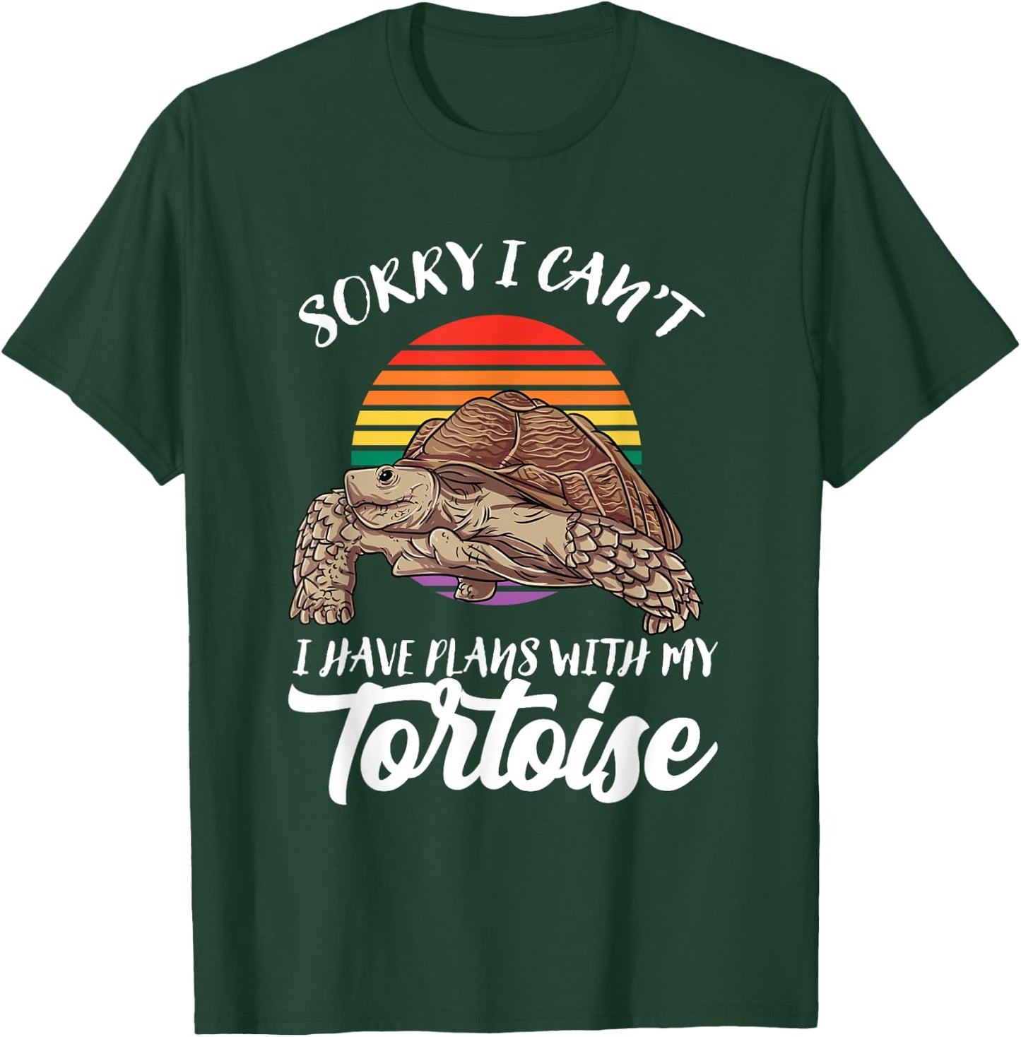 Sulcata Tortoise Gift - I Love My African Spurred Tortoise T-Shirt - T-Shirt | Forest