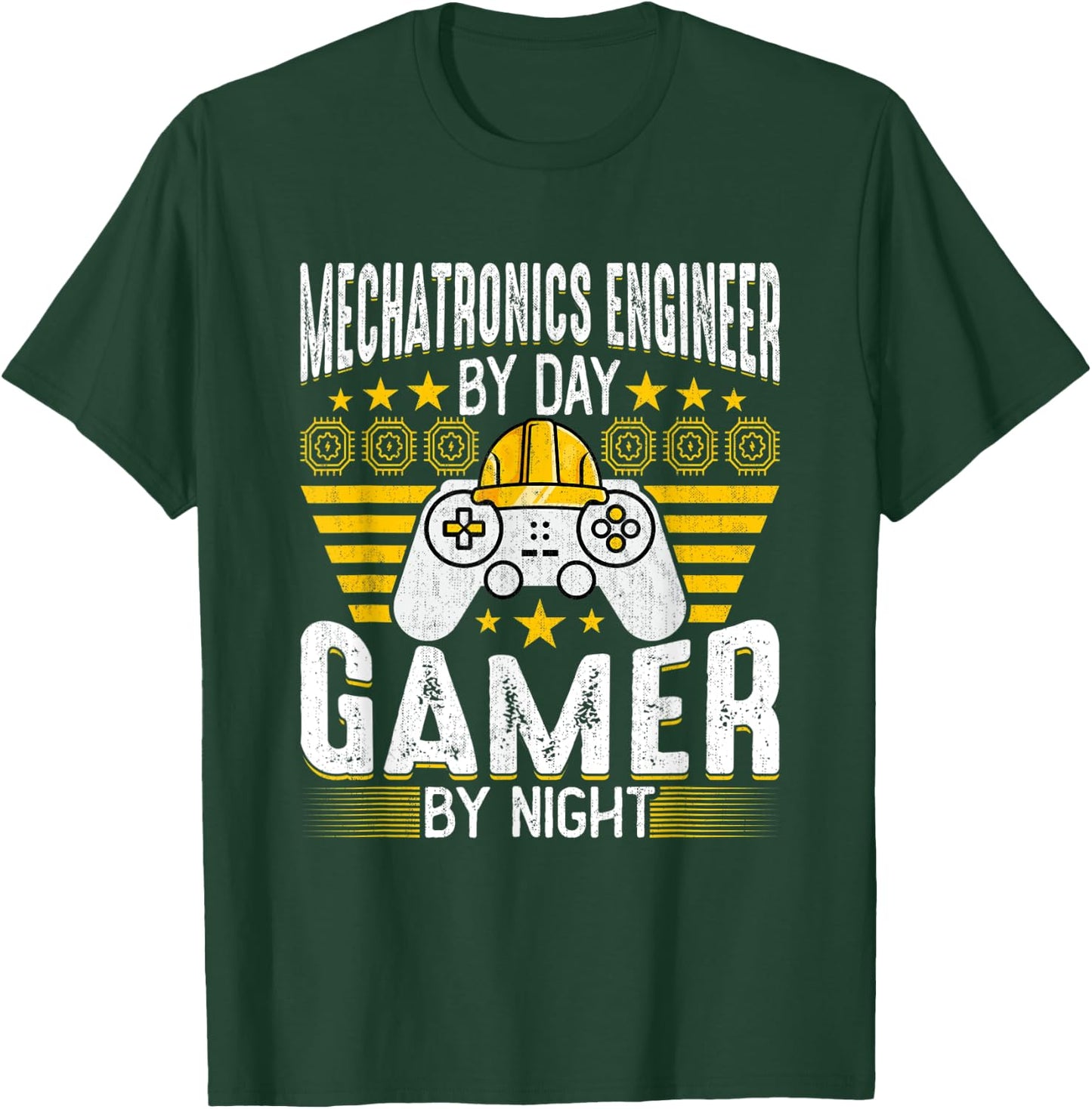 Mechatronics Engineer - Mechatronics Engineering Game Lover T-Shirt - T-Shirt | Forest