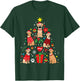 Black Mouth Cur Christmas Bauble Tree Dog Gift Women Kids T-Shirt - T-Shirt | Forest
