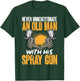 Auto Body Painter Spray Gun Automotive Car Painter T-Shirt - T-Shirt | Forest