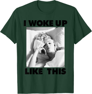Marilyn Monroe Woke Up Like This T-Shirt - T-Shirt | Forest