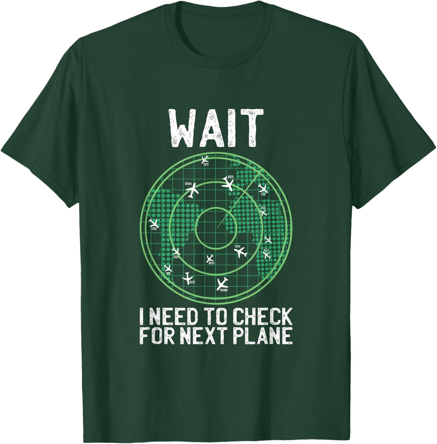Tarpaulin spotter aeroplane pilot aviation avgeek T-Shirt - T-Shirt | Forest