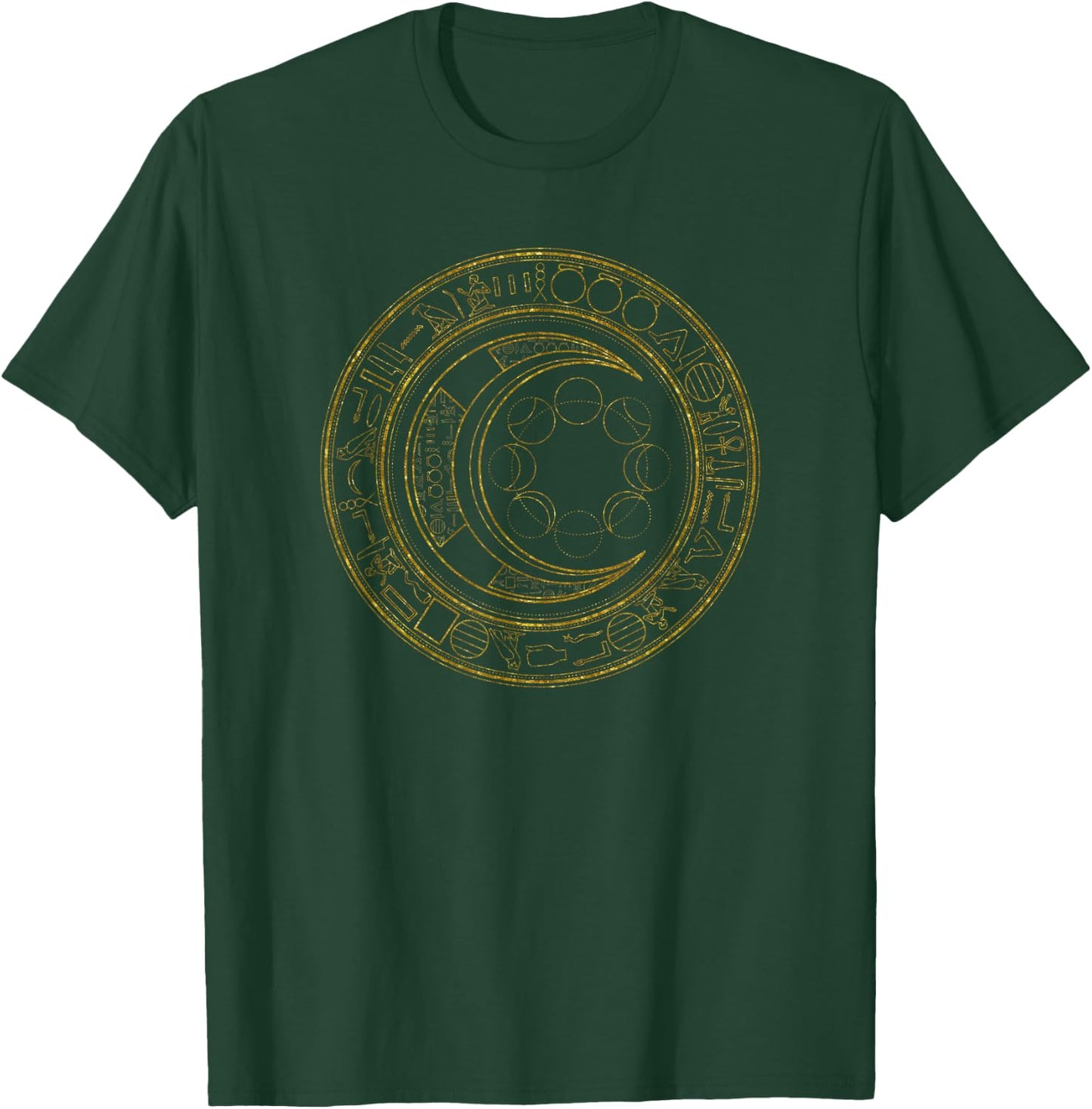 Marvel Moon Knight Crescent Egyptian Symbols T-Shirt - T-Shirt | Forest