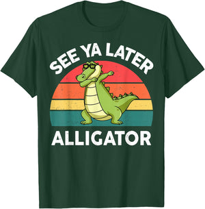 See Ya Later Alligator Shirt Florida Gator Crocodile T-Shirt - T-Shirt | Forest