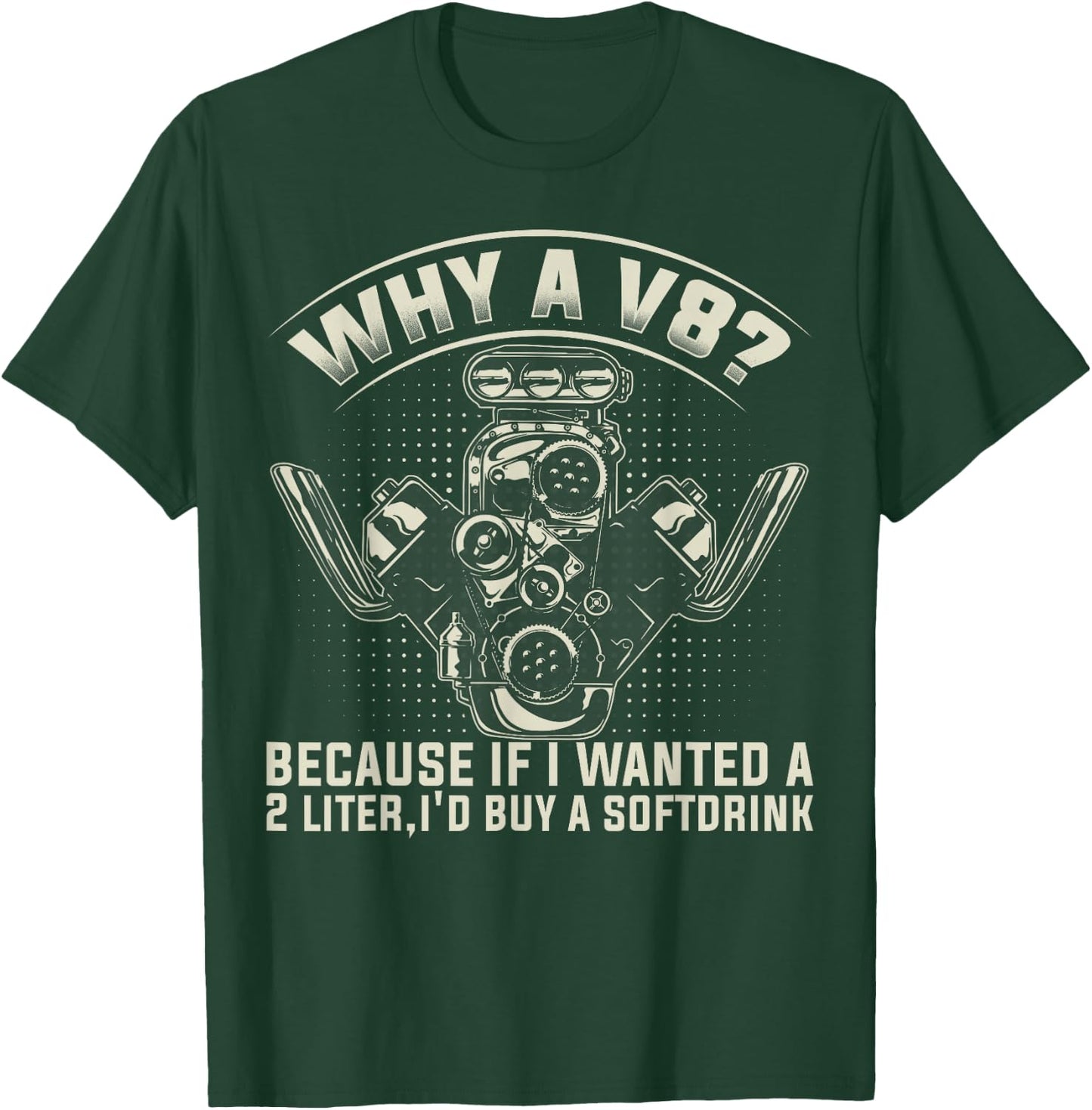Mechanic Car Guy Car Tuning Muscle Car T-Shirt - T-Shirt | Forest